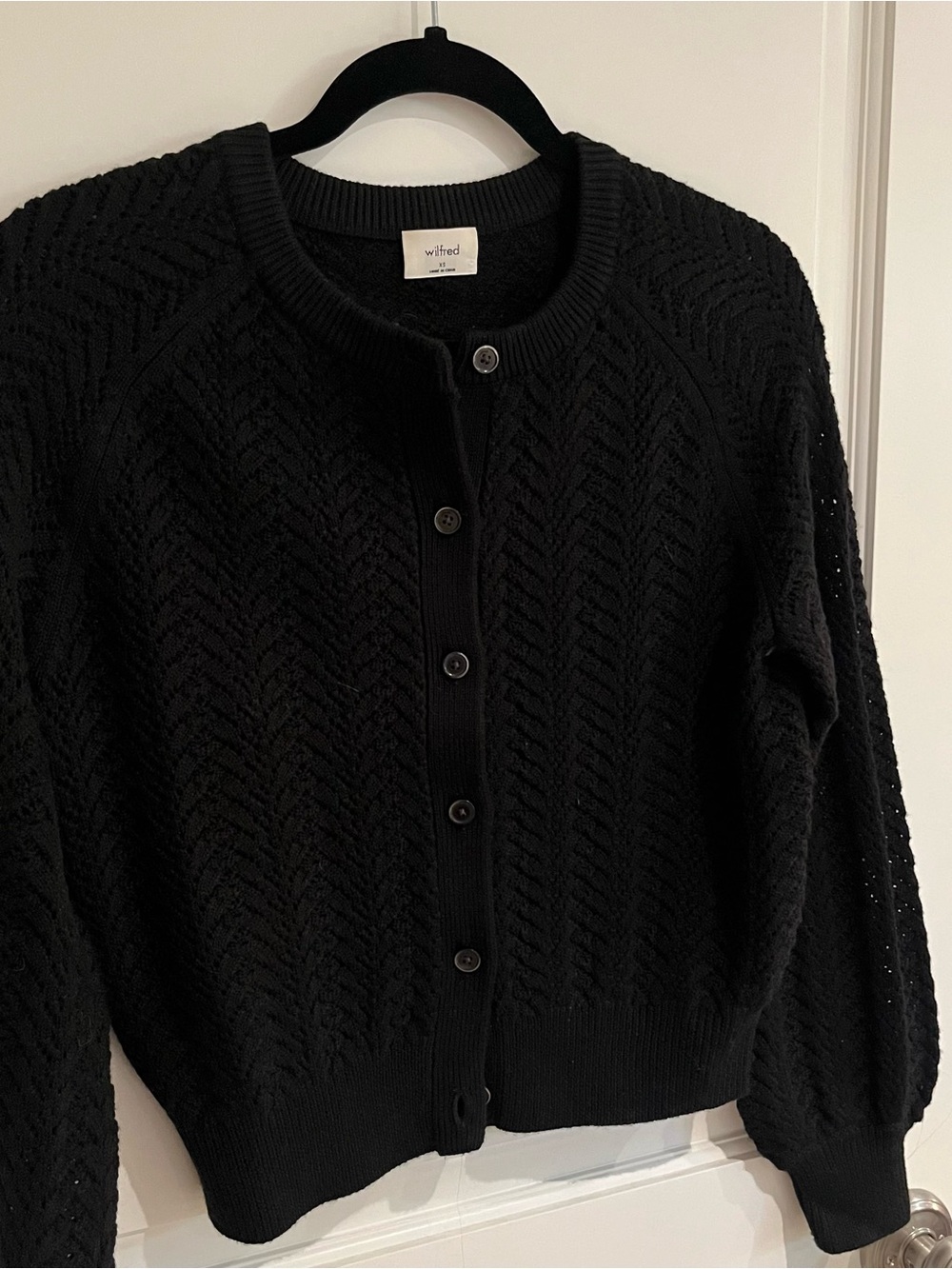 Wilfred Wool Knit Cardigan